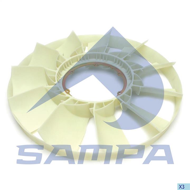 Sampa 051.233 Вентилятор радиатора охлаждения 051233: Отличная цена - Купить в Польше на 2407.PL!