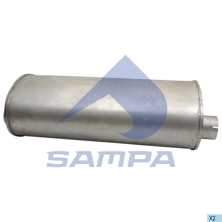 Sampa 060.484 Middle-/End Silencer 060484: Buy near me at 2407.PL in Poland at an Affordable price!