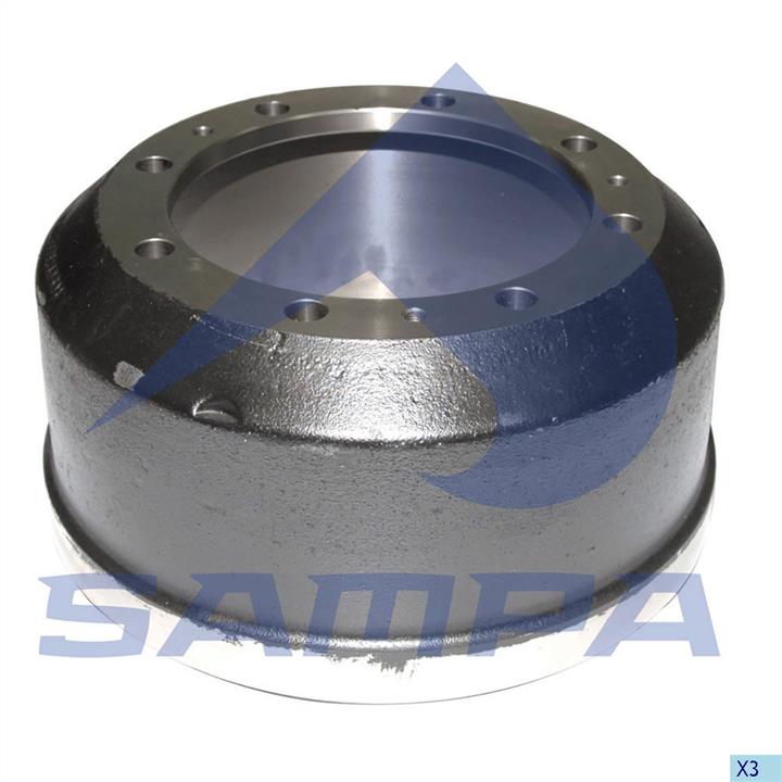 Sampa 100.453 Rear brake drum 100453: Buy near me in Poland at 2407.PL - Good price!