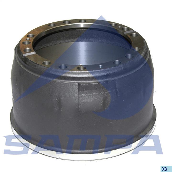 Sampa 100.442 Rear brake drum 100442: Buy near me in Poland at 2407.PL - Good price!