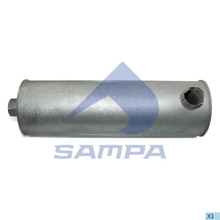 Sampa 079.175 Middle-/End Silencer 079175: Buy near me in Poland at 2407.PL - Good price!