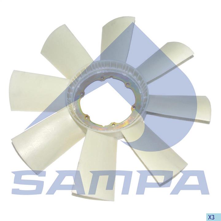 Sampa 079.293 Вентилятор радиатора охлаждения 079293: Отличная цена - Купить в Польше на 2407.PL!