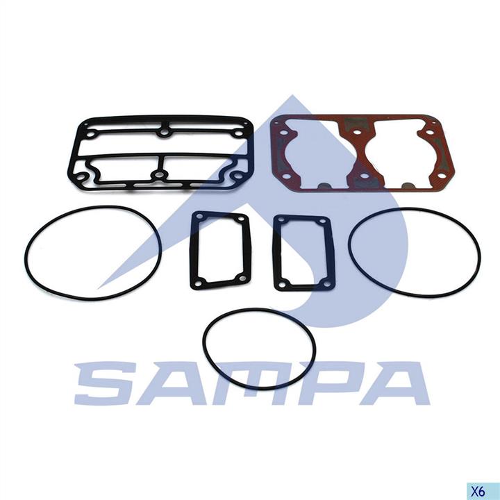 Sampa 096.645 Full Gasket Set, engine 096645: Buy near me at 2407.PL in Poland at an Affordable price!