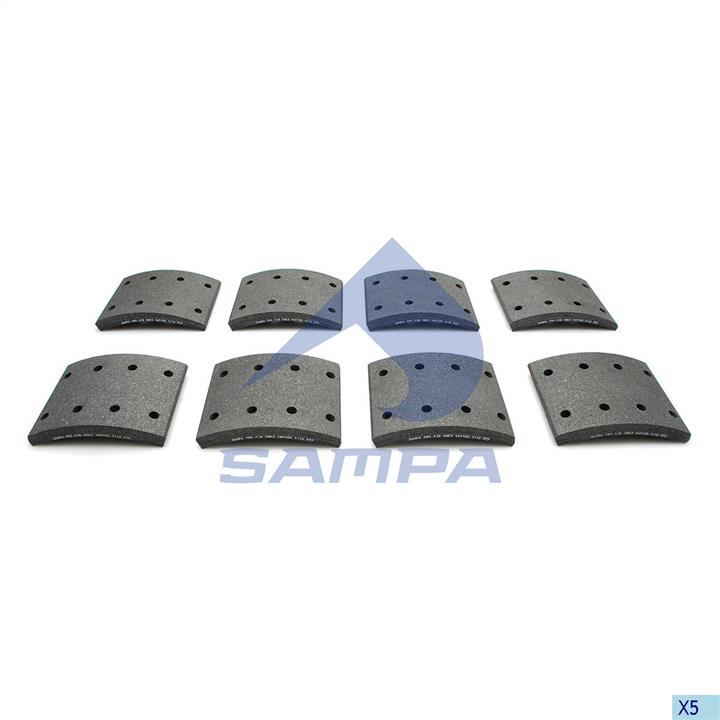 Sampa 096.638 Brake lining set 096638: Buy near me at 2407.PL in Poland at an Affordable price!