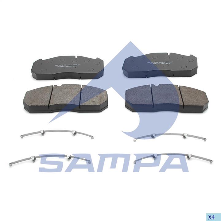 Sampa 096.602 Тормозные колодки дисковые, комплект 096602: Отличная цена - Купить в Польше на 2407.PL!