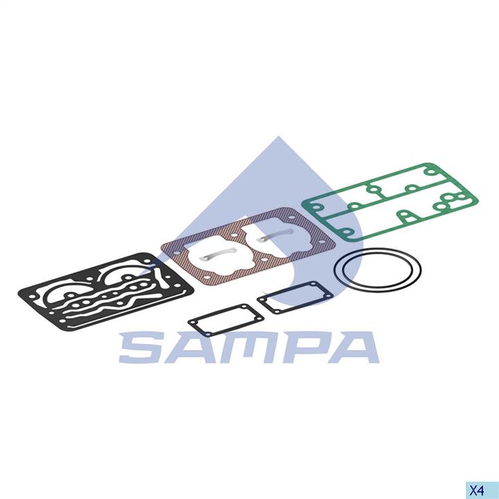 Sampa 096.761 Full Gasket Set, engine 096761: Buy near me at 2407.PL in Poland at an Affordable price!