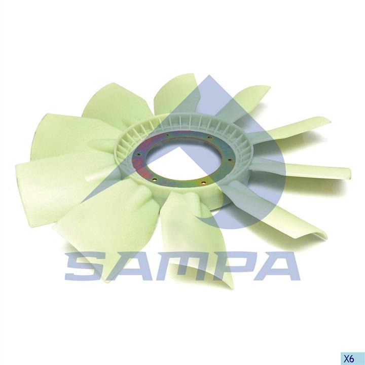 Sampa 033.226 Вентилятор радіатора охолодження 033226: Приваблива ціна - Купити у Польщі на 2407.PL!