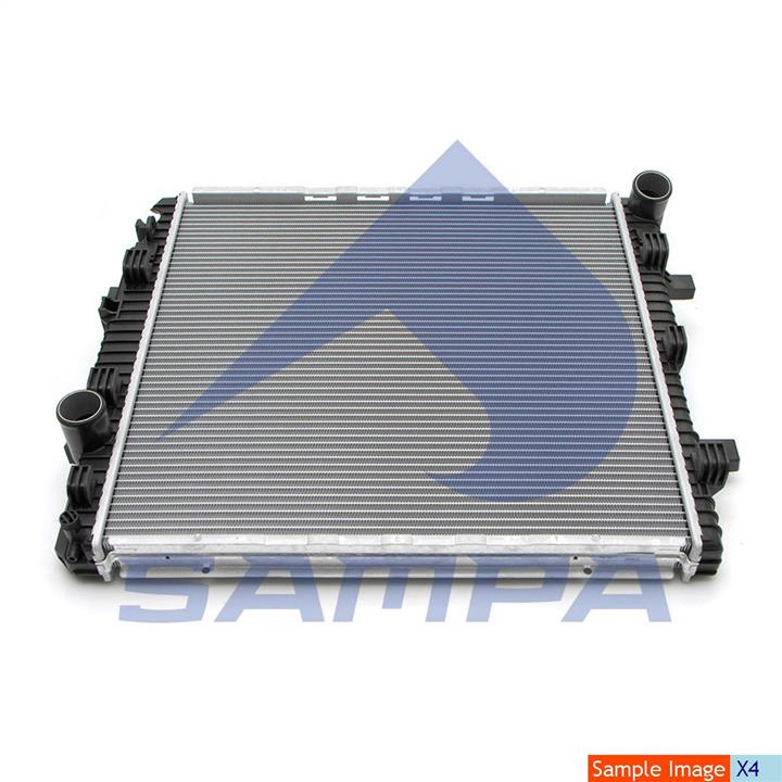 Sampa 203.127 Радиатор охлаждения двигателя 203127: Отличная цена - Купить в Польше на 2407.PL!