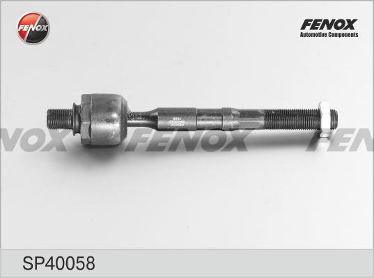 Fenox SP40058 Inner Tie Rod SP40058: Buy near me in Poland at 2407.PL - Good price!