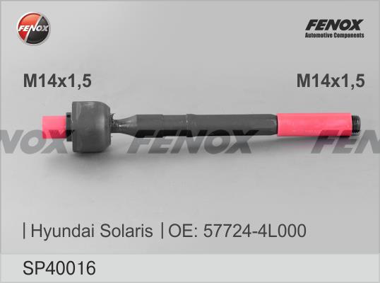 Fenox SP40016 Spurstangenkopf SP40016: Kaufen Sie zu einem guten Preis in Polen bei 2407.PL!