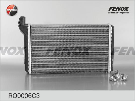Fenox RO0006C3 Heat exchanger, interior heating RO0006C3: Buy near me in Poland at 2407.PL - Good price!