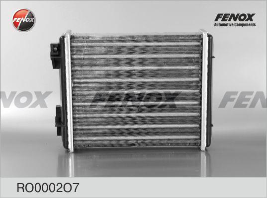 Fenox RO0002O7 Heat exchanger, interior heating RO0002O7: Buy near me in Poland at 2407.PL - Good price!