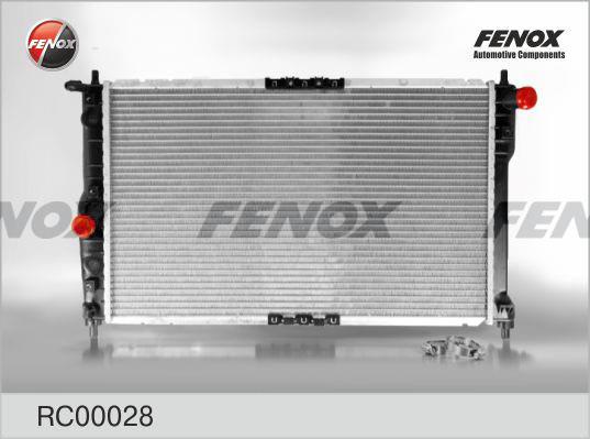 Fenox RC00028 Радіатор охолодження двигуна RC00028: Приваблива ціна - Купити у Польщі на 2407.PL!