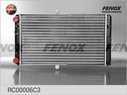 Fenox RC00006C3 Radiator, engine cooling RC00006C3: Buy near me in Poland at 2407.PL - Good price!