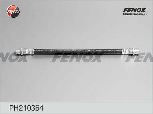 Fenox PH210364 Brake Hose PH210364: Buy near me in Poland at 2407.PL - Good price!