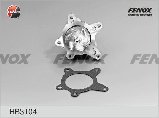 Fenox HB3104 Water pump HB3104: Buy near me at 2407.PL in Poland at an Affordable price!