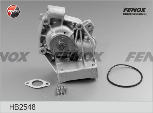 Fenox HB2548 Water pump HB2548: Buy near me in Poland at 2407.PL - Good price!