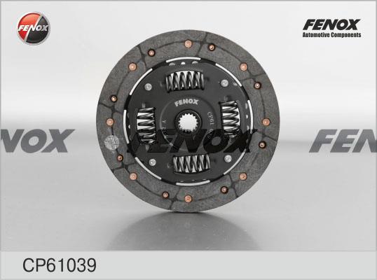 Fenox CP61039 Clutch disc CP61039: Buy near me at 2407.PL in Poland at an Affordable price!
