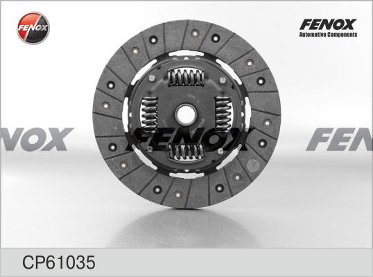 Fenox CP61035 Диск сцепления CP61035: Отличная цена - Купить в Польше на 2407.PL!