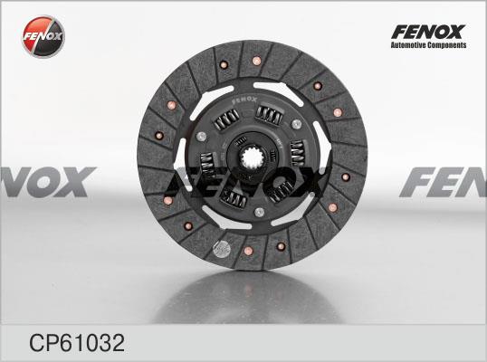 Fenox CP61032 Диск сцепления CP61032: Отличная цена - Купить в Польше на 2407.PL!