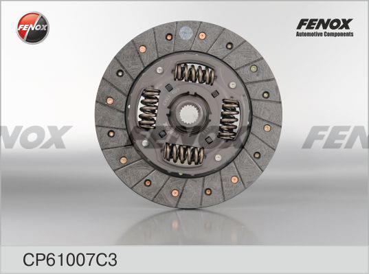 Fenox CP61007C3 Диск сцепления CP61007C3: Отличная цена - Купить в Польше на 2407.PL!