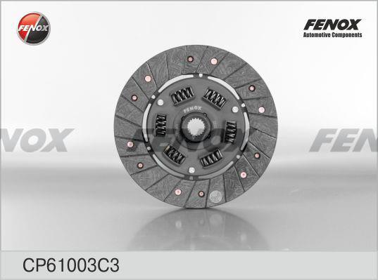 Fenox CP61003C3 Диск сцепления CP61003C3: Отличная цена - Купить в Польше на 2407.PL!