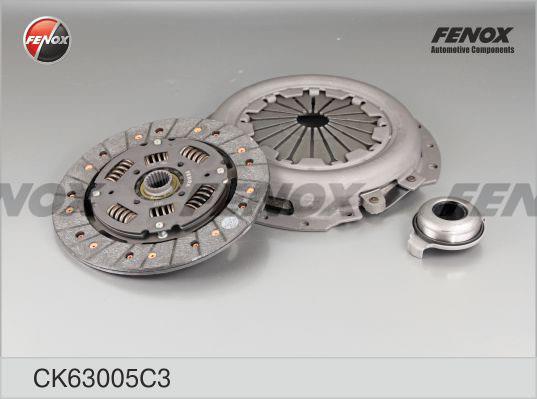 Fenox CK63005C3 Зчеплення, комплект CK63005C3: Приваблива ціна - Купити у Польщі на 2407.PL!