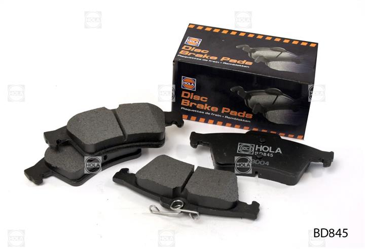 Hola BD845 Brake Pad Set, disc brake BD845: Buy near me in Poland at 2407.PL - Good price!