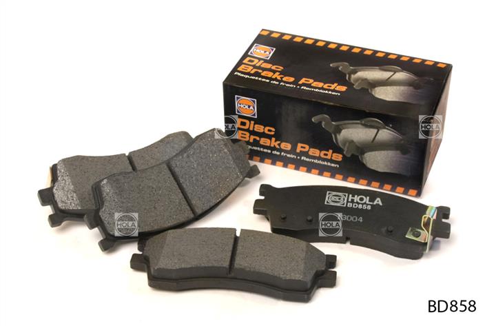 Hola BD858 Brake Pad Set, disc brake BD858: Buy near me in Poland at 2407.PL - Good price!