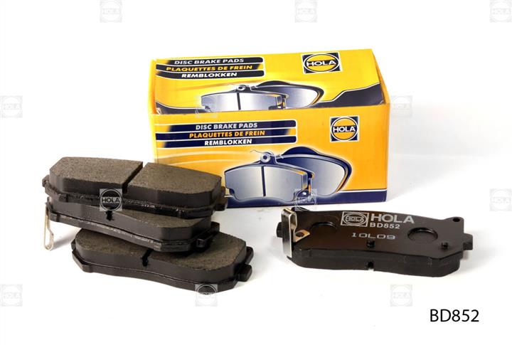 Hola BD852 Brake Pad Set, disc brake BD852: Buy near me in Poland at 2407.PL - Good price!