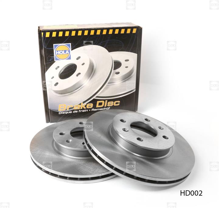 Front brake disc ventilated Hola HD002