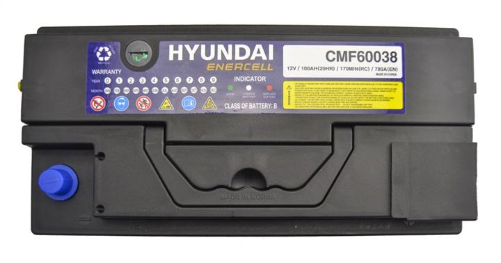 Акумулятор Hyundai Enercell 12В 100Ач 780А(EN) R+ Hyundai Enercell CMF60038