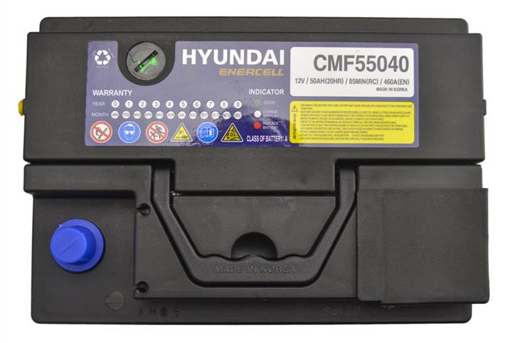 Akumulator Hyundai Enercell 12V 50AH 460A(EN) P+ Hyundai Enercell CMF55040