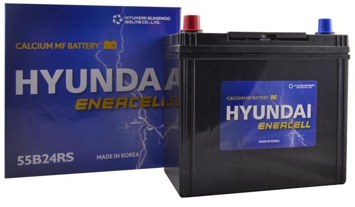 Hyundai Enercell 55B24RS Battery Hyundai Enercell 12V 45AH 440A(EN) L+ 55B24RS: Buy near me in Poland at 2407.PL - Good price!