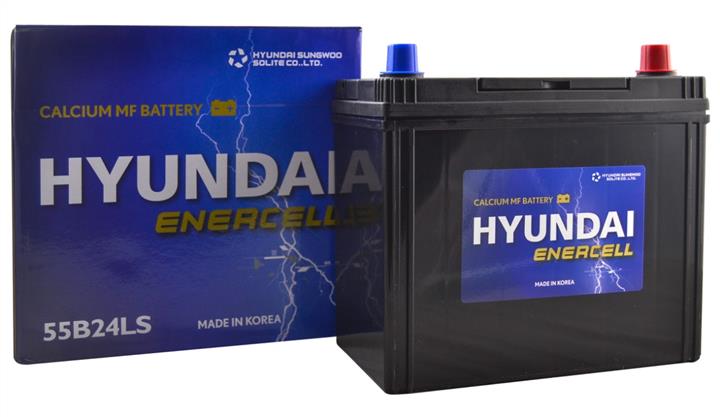 Hyundai Enercell 55B24LS Battery Hyundai Enercell 12V 45AH 440A(EN) R+ 55B24LS: Buy near me in Poland at 2407.PL - Good price!