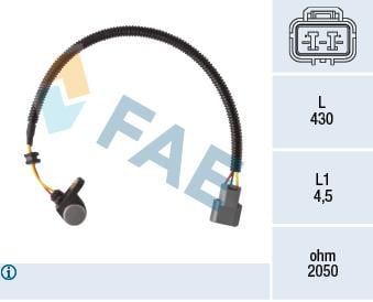 FAE 79419 Crankshaft position sensor 79419: Buy near me in Poland at 2407.PL - Good price!