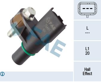 FAE 79441 Camshaft position sensor 79441: Buy near me at 2407.PL in Poland at an Affordable price!