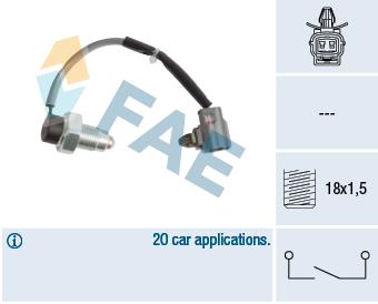 FAE 40987 Reverse gear sensor 40987: Buy near me in Poland at 2407.PL - Good price!