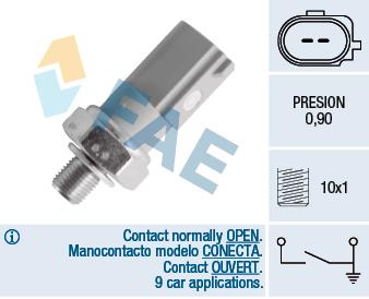 FAE 12831 Oil pressure sensor 12831: Buy near me in Poland at 2407.PL - Good price!