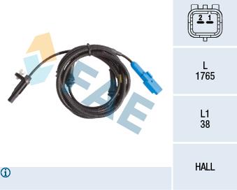 FAE 78234 Sensor ABS 78234: Buy near me in Poland at 2407.PL - Good price!