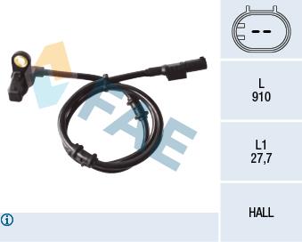 FAE 78132 Sensor ABS 78132: Kaufen Sie zu einem guten Preis in Polen bei 2407.PL!