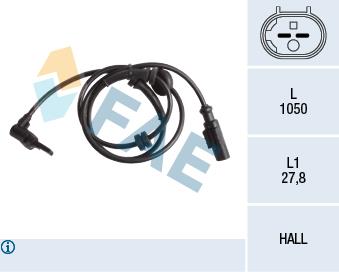 FAE 78250 Sensor ABS 78250: Buy near me in Poland at 2407.PL - Good price!