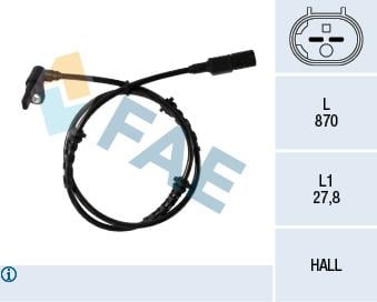 FAE 78249 Sensor ABS 78249: Buy near me in Poland at 2407.PL - Good price!