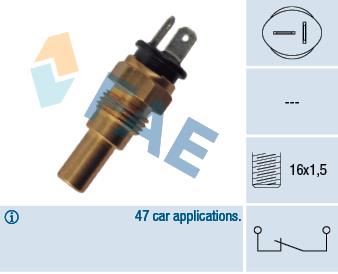 FAE 32742 Sensor, coolant temperature 32742: Buy near me at 2407.PL in Poland at an Affordable price!