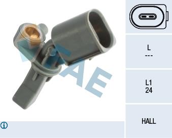 FAE 78162 Sensor ABS 78162: Kaufen Sie zu einem guten Preis in Polen bei 2407.PL!