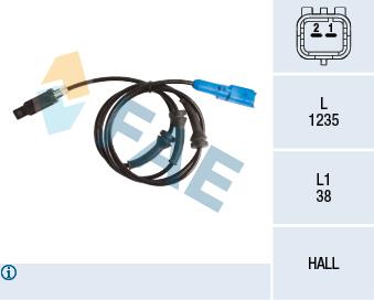 FAE 78233 Sensor ABS 78233: Buy near me in Poland at 2407.PL - Good price!