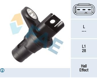 FAE 79445 Crankshaft position sensor 79445: Buy near me in Poland at 2407.PL - Good price!