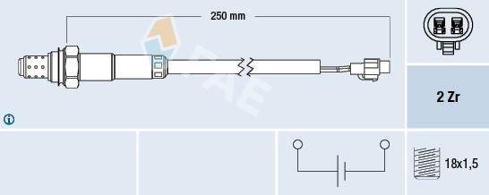 FAE 77561 Sonda lambda 77561: Dobra cena w Polsce na 2407.PL - Kup Teraz!