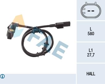 FAE 78134 Sensor ABS 78134: Buy near me in Poland at 2407.PL - Good price!