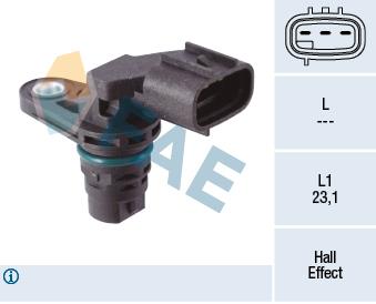FAE 79449 Camshaft position sensor 79449: Buy near me in Poland at 2407.PL - Good price!